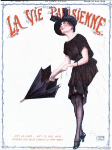 La Vie Parisienne 1919 1910s France glamour erotica magazines umbrellas raining womens La Vie Parisienne 1919 1910s France glamour erotica magazines umbrellas raining womens