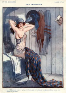 La Vie Parisienne 1919 1920s France Georges Pavis illustrations erotica underarm La Vie Parisienne 1919 1920s France Georges Pavis illustrations erotica underarm