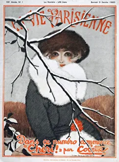La Vie Parisienne 1920 1920s France cc womens coats hats furs portraits magazines La Vie Parisienne 1920 1920s France cc womens coats hats furs portraits magazines