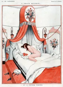 La Vie Parisienne 1922 1920s France Fabien Fabiano illustrations erotica sleeping La Vie Parisienne 1922 1920s France Fabien Fabiano illustrations erotica sleeping