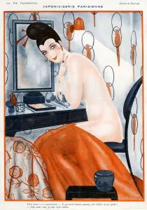 La Vie Parisienne 1922 1920s France Zaliouk illustrations erotica dressing tables La Vie Parisienne 1922 1920s France Zaliouk illustrations erotica dressing tables