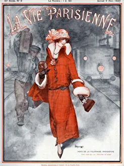 La Vie Parisienne 1923 1920s France CHerouard illustrations magazines womens hats La Vie Parisienne 1923 1920s France CHerouard illustrations magazines womens hats