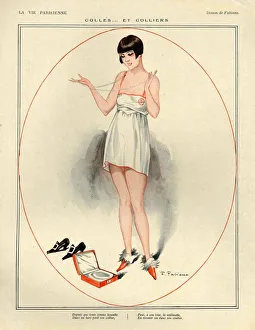 La Vie Parisienne 1924 1920s France cc womens slips underwear petticoats lingerie La Vie Parisienne 1924 1920s France cc womens slips underwear petticoats lingerie