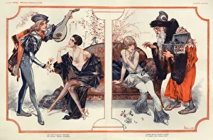 La Vie Parisienne 1931 1930s France cc admirers unwanted advances unrequited lute La Vie Parisienne 1931 1930s France cc admirers unwanted advances unrequited lute