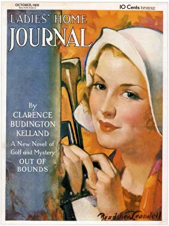 Ladies Home Journal 1930s USA golf magazines ladiesA Ladies Home Journal 1930s USA golf magazines ladiesA