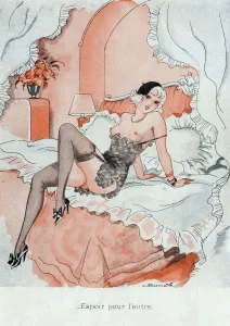 Le Sourire 1920s France erotica stockings womens hats berets prostitutes call girls Le Sourire 1920s France erotica stockings womens hats berets prostitutes call girls