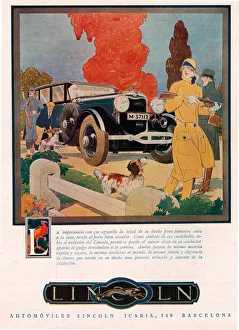 Lincoln - please note that the text is in Spanish 1929 1920s USA cc cars hunting Lincoln - please note that the text is in Spanish 1929 1920s USA cc cars hunting