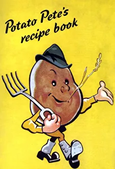 Ministry of Food 1930s UK potatoes recipes characters logos peteAs petes Ministry of Food 1930s UK potatoes recipes characters logos peteAs petes