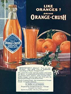 Images Dated 4th February 2005: Orange-Crush 1920s USA oranges