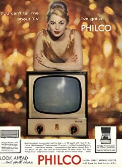 Images Dated 24th September 2004: Philco 1950s UK televisions