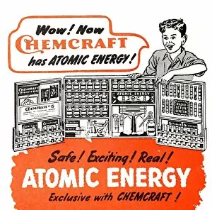 Images Dated 18th March 2010: The Porter Chemical Company 1950s USA itnt chemistry sets Chemcraft boys science