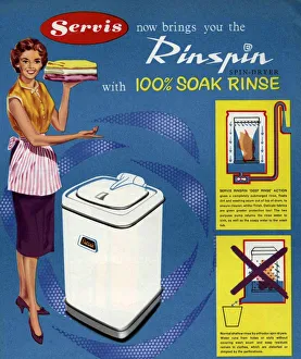 Servis 1950s UK washing machines housewives housewife kitchens woman women Servis 1950s UK washing machines housewives housewife kitchens woman women