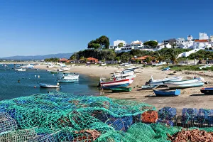 The beach at Alvor, Portugal
