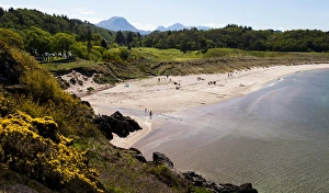The beach at the village of Gairloch, Scotland The beach at the village of Gairloch, Scotland