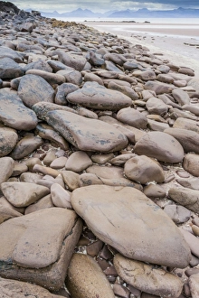 A boulder-strewn beach in Applecross, Scotland A boulder-strewn beach in Applecross, Scotland