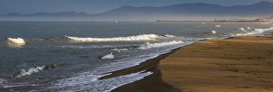 A coastal scene at Leucate Plage, France A coastal scene at Leucate Plage, France