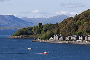 Dunollie Castle at Oban in Argyll and Bute, Scotland Dunollie Castle at Oban in Argyll and Bute, Scotland