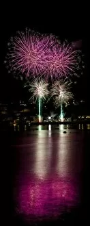 Images Dated 1st December 2013: Fireworks at Oban in Scotland