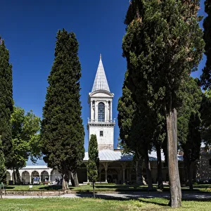 The grounds of the Topkapi Palace in Istanbul, Turkey The grounds of the Topkapi Palace in Istanbul, Turkey