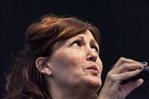 Karen Matheson, singer with the Scottish folk band Capercaillie Karen Matheson, singer with the Scottish folk band Capercaillie