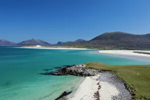 Scotland, western isles harris, luskentyre beach harris scotland