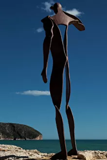 Blue Sky Collection: Metal sculpture, Moraira, Spain