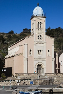 The Notre-Dame de Bonne Nouvelle church at Port-Vendres in France The Notre-Dame de Bonne Nouvelle church at Port-Vendres in France