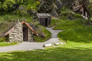 Part of the old settlement at Arrowtown in Otago, New Zealand Part of the old settlement at Arrowtown in Otago, New Zealand