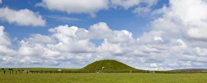 The prehistoric chambered cairn of Maes Howe in Orkney, Scotland The prehistoric chambered cairn of Maes Howe in Orkney, Scotland