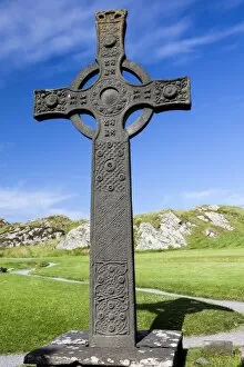 St John`s Cross on Iona, Scotland