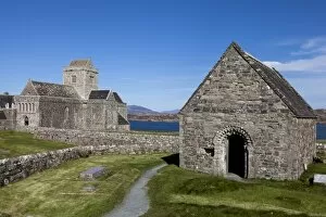 St Oran`s Chapel and Iona Abbey, Scotland