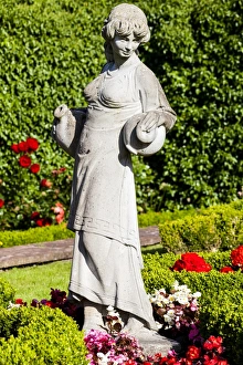 Scotland/stewartry/statue gatehouse fleet town hall garden scotland Scotland/stewartry/statue gatehouse fleet town hall garden scotland