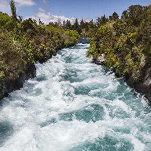 The Waikato River which flows from Lake Taupo in Waikato, New Zealand The Waikato River which flows from Lake Taupo in Waikato, New Zealand