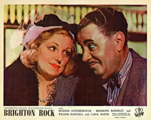 Images Dated 10th November 2012: Colour lobby card for Brighton Rock (1947)
