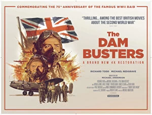 Colour Collection: The Dam Busters 2018 re-release quad artwork