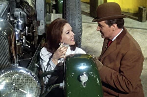 Colour Collection: Diana Rigg and Patrick MacNee as Emma Peel and Steed