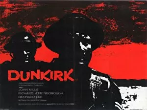 Images Dated 10th January 2017: Dunkirk (1958) UK Quad Poster