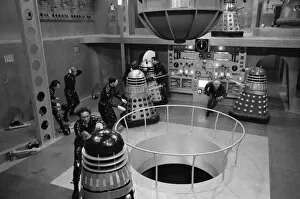 Images Dated 20th April 2010: Fighting erupts inside the Daleks spaceship