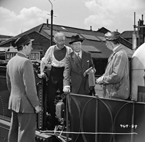 John Rudling John Gregson Godfrey Tearle and George Relph John Rudling John Gregson Godfrey Tearle and George Relph