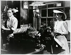 Richard Burton and Andrea Lea in a scene from The Last Days of Dolwyn (1949) Richard Burton and Andrea Lea in a scene from The Last Days of Dolwyn (1949)