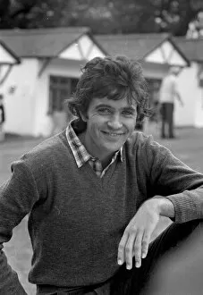 A smiling David Essex on the set of That'll Be The Day