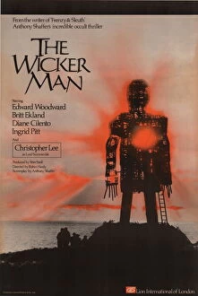 Images Dated 11th November 2012: The Wicker Man (1973) UK One Sheet poster