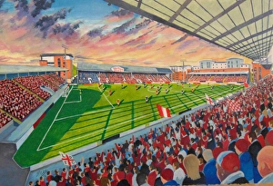 Orient Gallery: Brisbane Road Stadium Fine Art - Leyton Orient Football Club