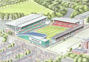 Rugby World Cup Prints: Mattioli Woods Welford Road Stadium Print