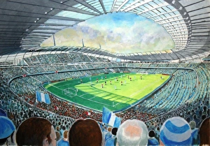 Etihad Stadium Fine Art - Manchester City Football Club Etihad Stadium Fine Art - Manchester City Football Club