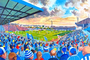 Goldstone Ground Stadium Fine Art - Brighton & Hove Albion FC
