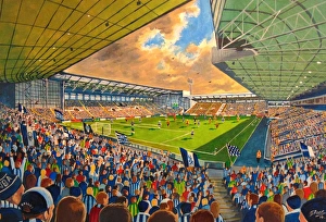 The Hawthorns Gallery: The Hawthorns Stadium Fine Art - West Bromwich Albion FC