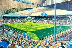 Stadia of England Gallery: Hillsborough Stadium Fine Art - Sheffield Wednesday FC