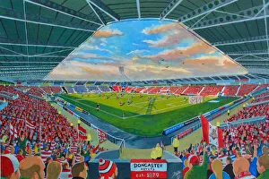 Keepmoat Stadium Fine Art - Doncaster Rovers Football Club Keepmoat Stadium Fine Art - Doncaster Rovers Football Club