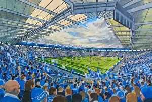 England Collection: Kingpower Stadium Fine Art - Leicester City Football Club